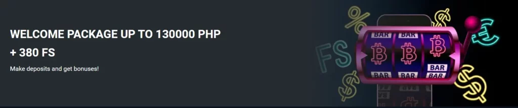 First deposit bonus at 1XCASINO