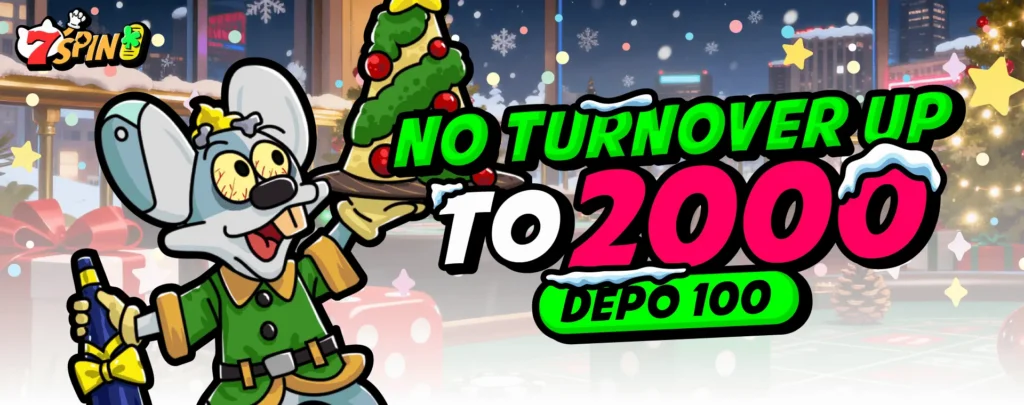 No Turnover promo daily at 7spin
