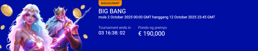 Tournaments promo Paripesa