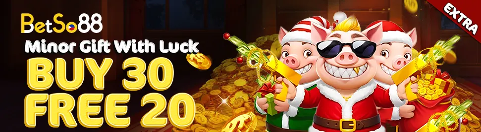 Buy 30 free 20 minimum deposit promo at Betso88