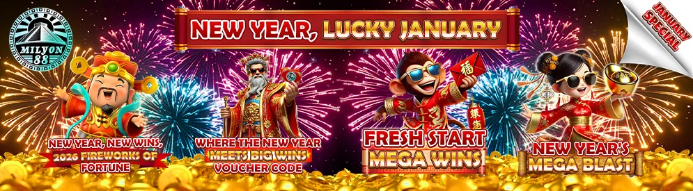 New Year promo 2026 at Milyon88