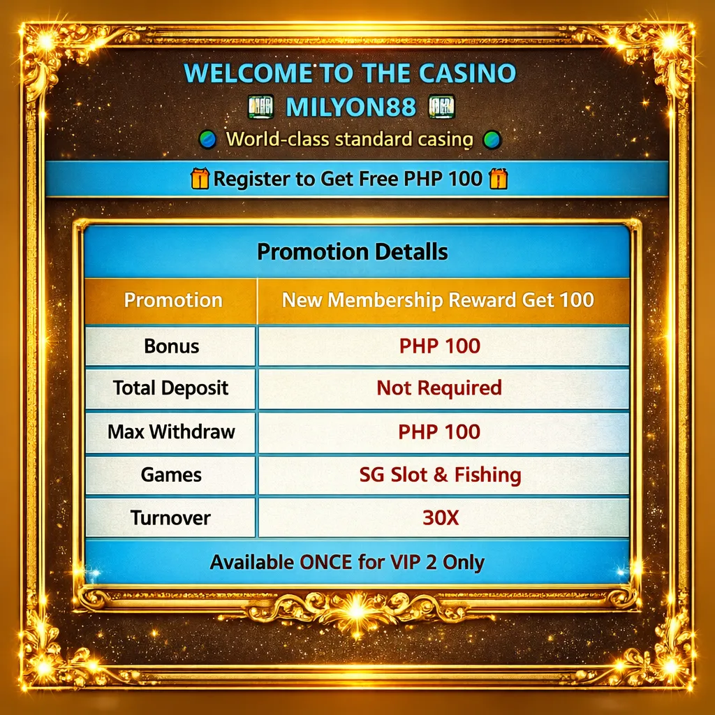 100 free Sign up Bonuses No deposit require for New members | Online casino PH 2026