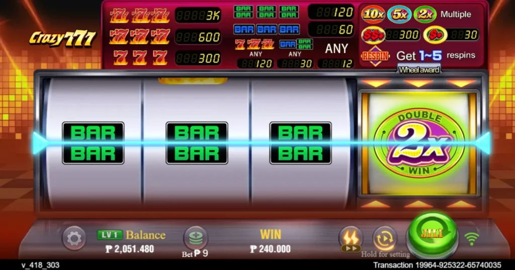 Crazy 777 2: The Ultimate 2025 Upgrade to the JILI 777 Slot