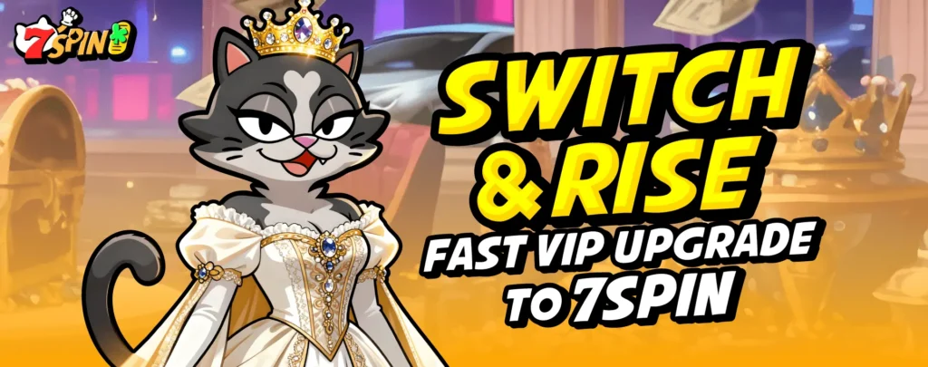 Switch and Rise promo at 7Spin casino