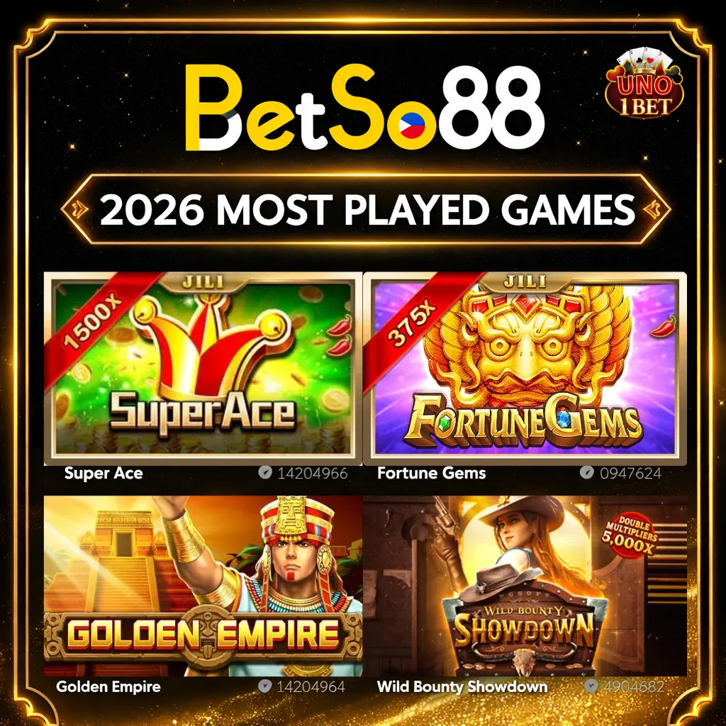 2026 Most Played Games at Betso88
