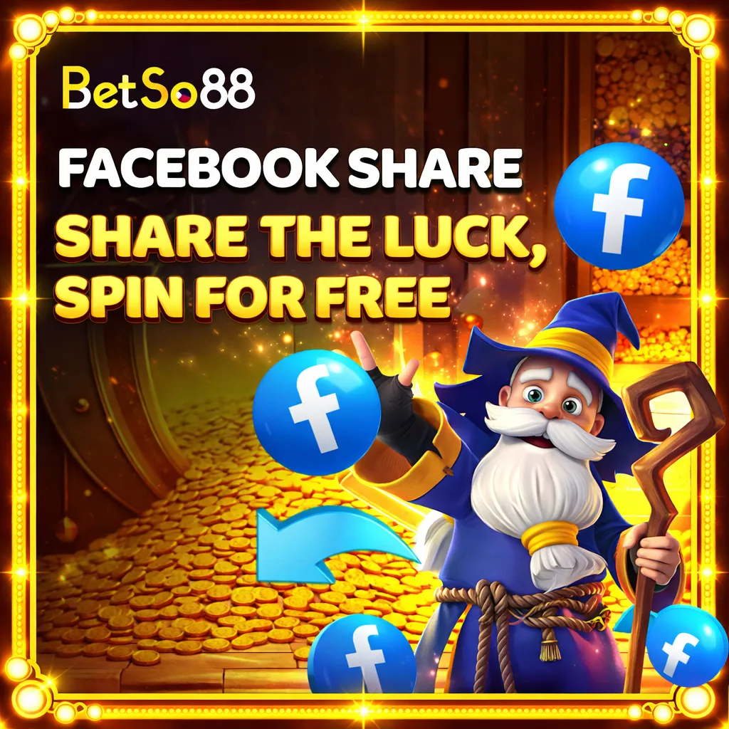 Facebook Share promo at Betso88