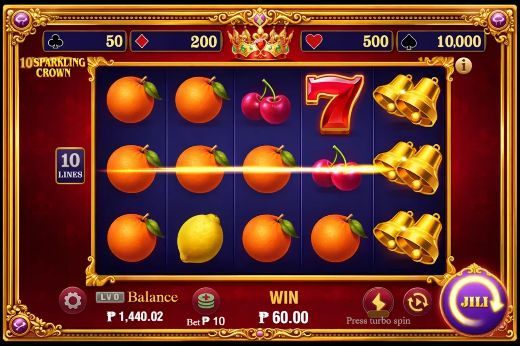 10 Sparkling Crown new JILI