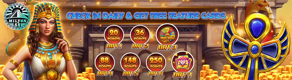 Check in daily or regular promo