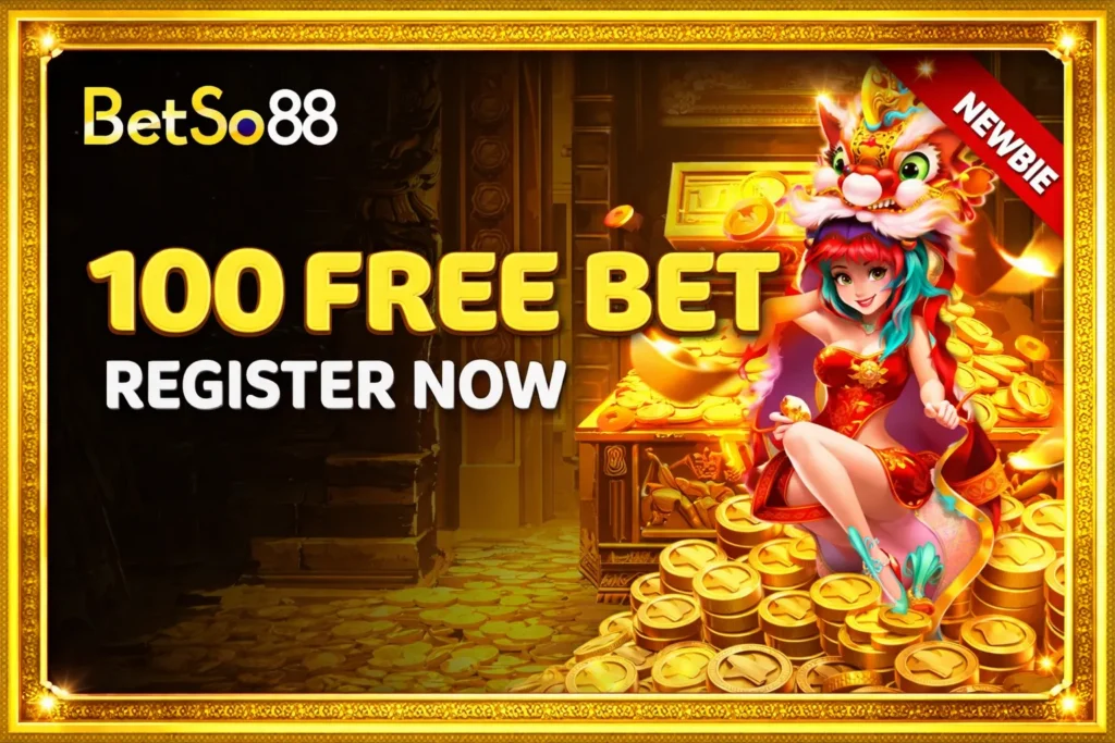 Betso88 free 100 no deposit bonus