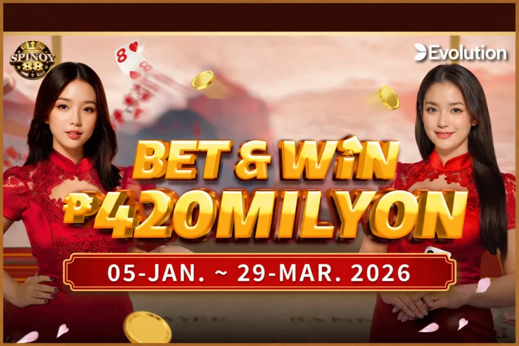 Evolution promo at Spinoy88