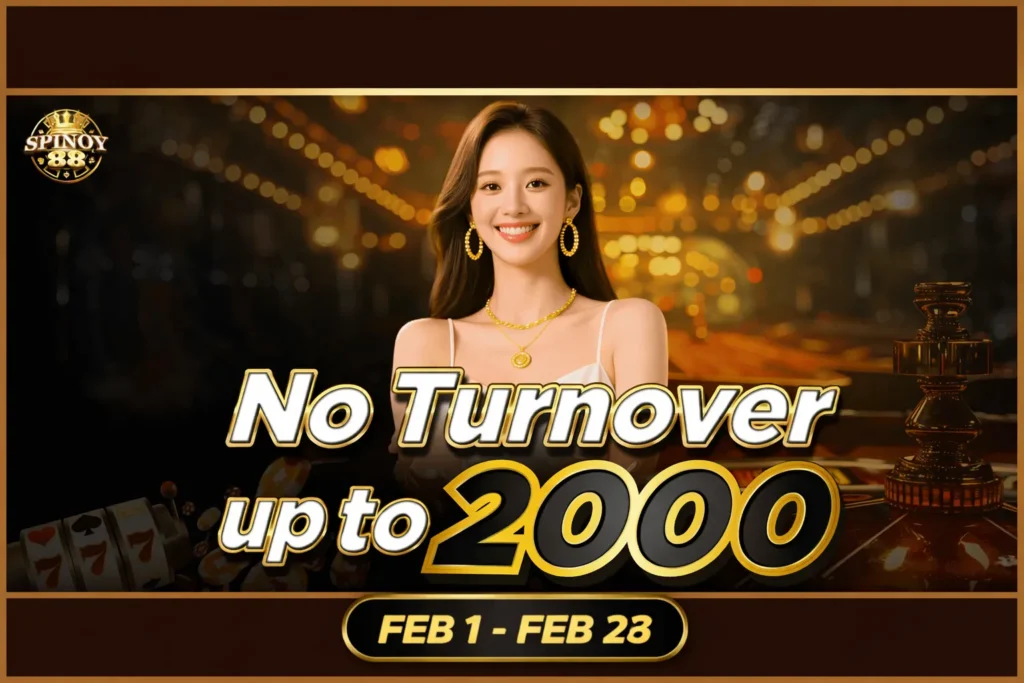 No turnover bonus at Spinoy88