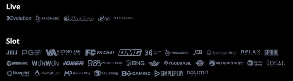 Spinoy88 Game providers