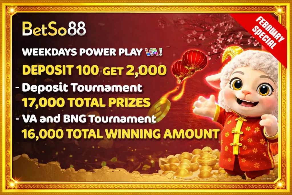 betso88 february specials promos