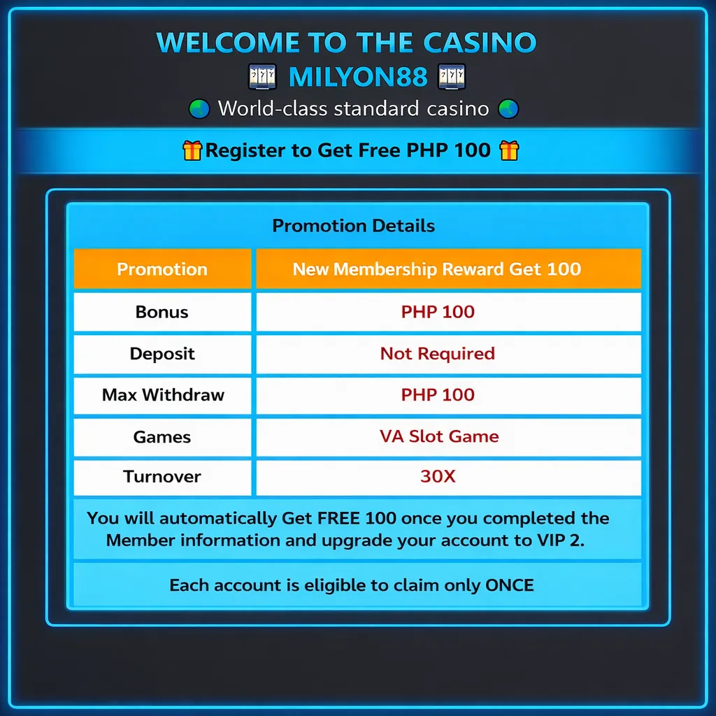 free100 gcash casino at Milyon88