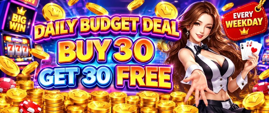 BUY 30 FREE GET 30 AT SSBET77 PROMO