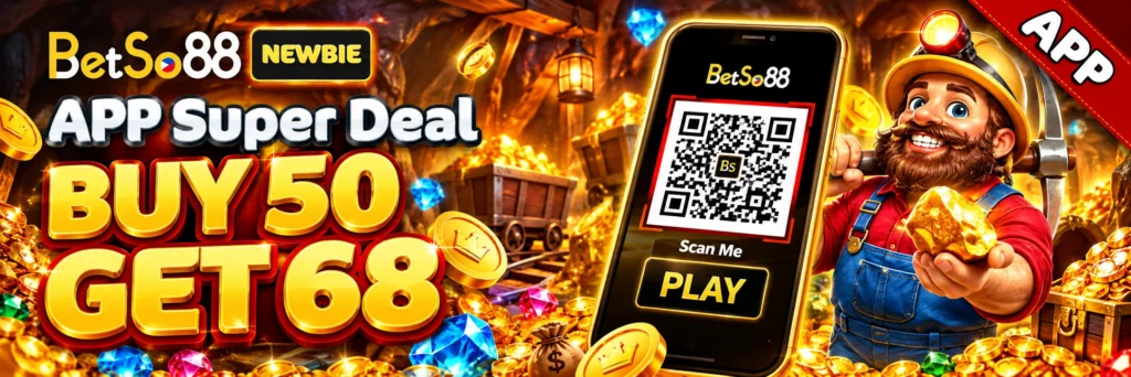 BUY 50 GET 68 AT BETSO88