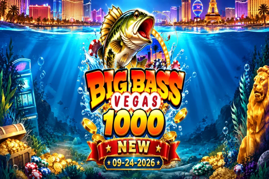 Big Bass Vegas 1000 Pragmatic Play scatter